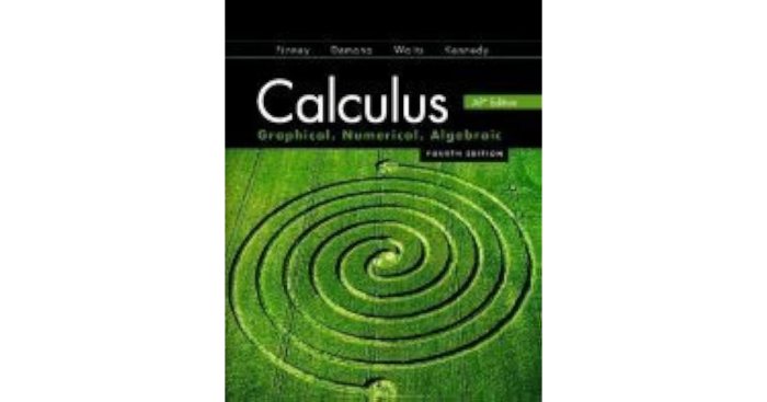 Calculus graphical numerical algebraic 4th edition answers